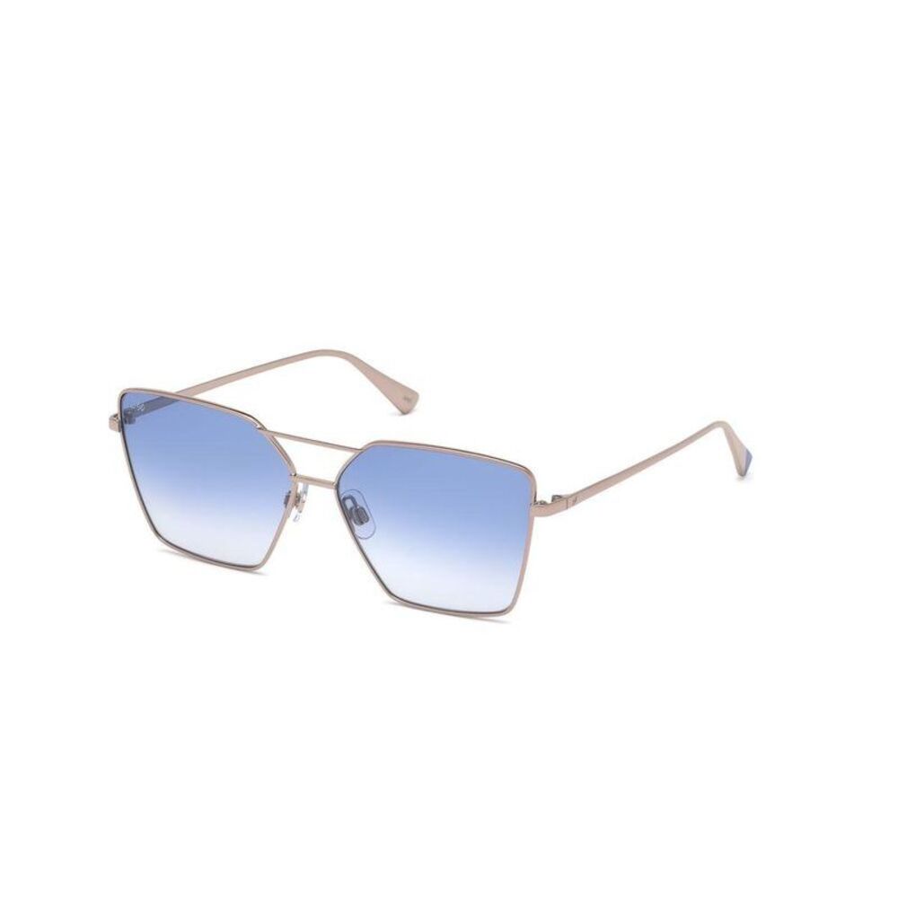 WEB EYEWEAR Frame Aviator Sunglasses Women Gold